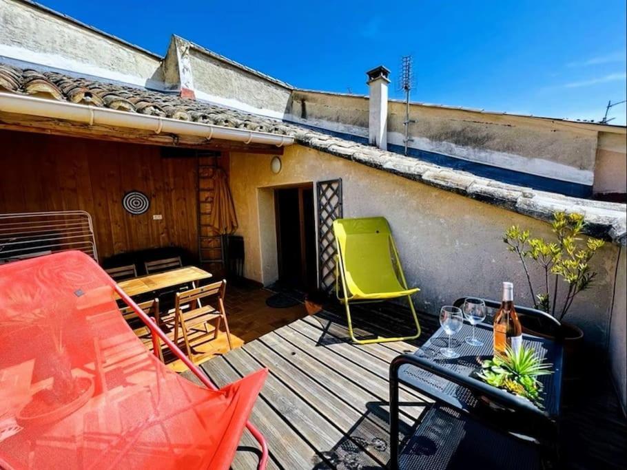 La Terrasse D'Olea, Au Coeur Du Village Buis-les-Baronnies Exterior photo