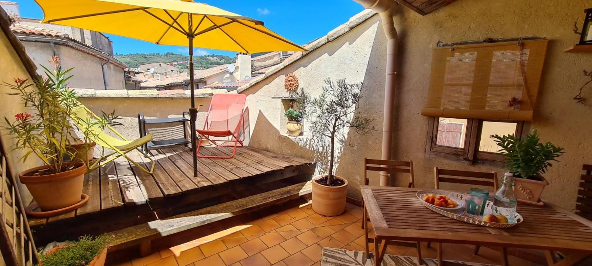 La Terrasse D'Olea, Au Coeur Du Village Buis-les-Baronnies Exterior photo