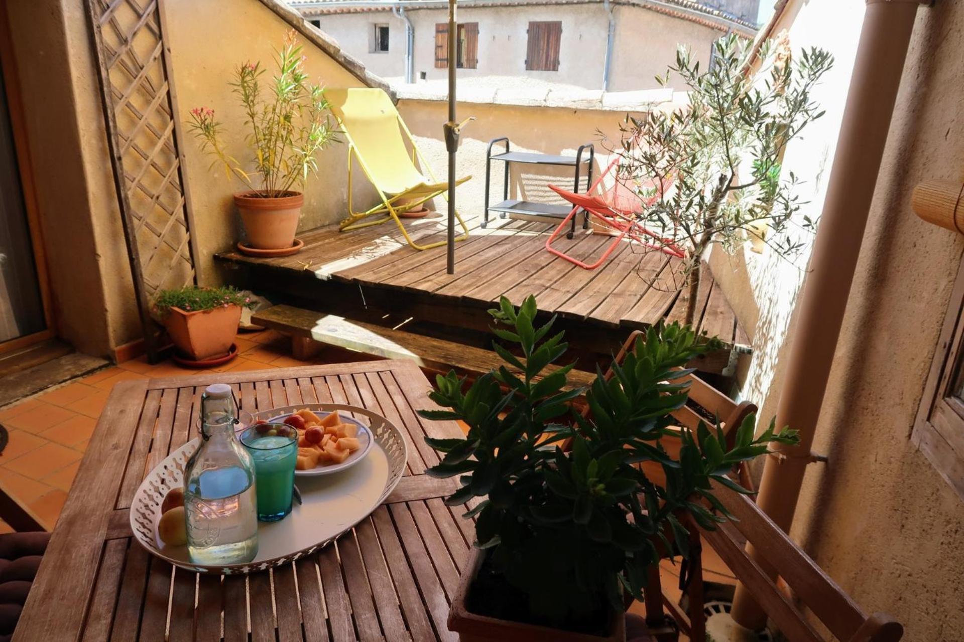 La Terrasse D'Olea, Au Coeur Du Village Buis-les-Baronnies Exterior photo
